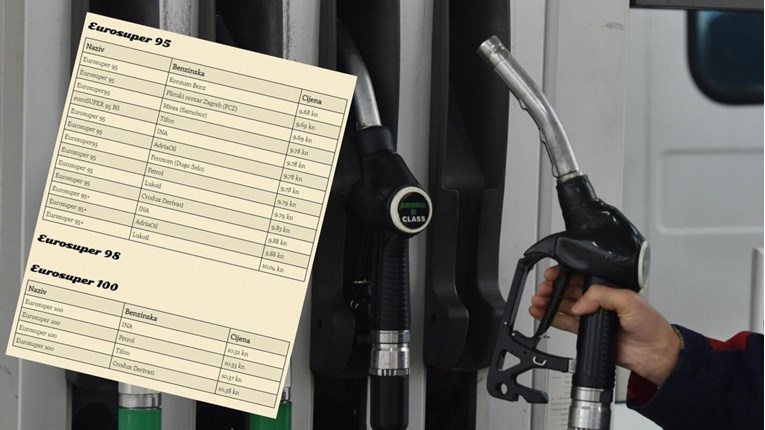 Nove cijene goriva: Spremnik benzina skuplji 4,5 kuna, dizel pojeftinio